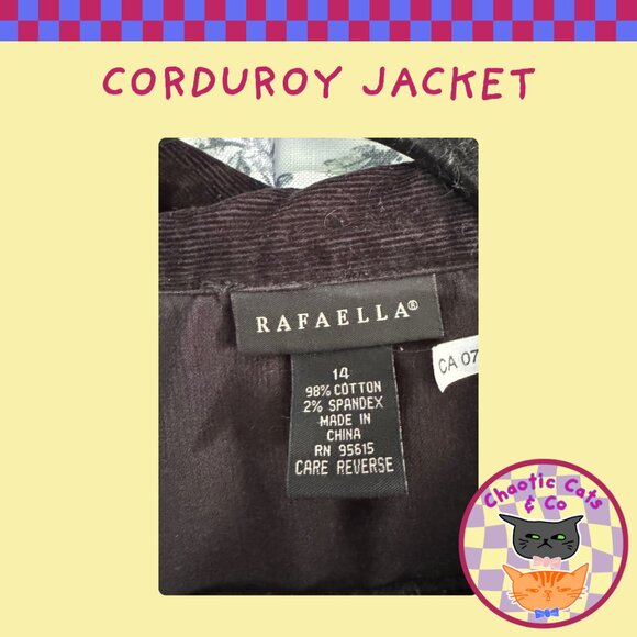 Corduroy Jacket - Picture 3 of 3